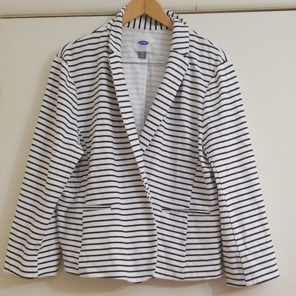 Striped blazer